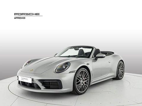 Usata Porsche 911 Carrera 4S Cabriolet 450 CV (330 kW) 2022 Argento Cabrio