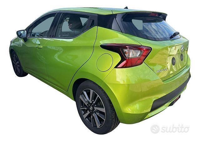 Usata Nissan Micra Acenta 90 CV (66 kW) 2017 Verde Utilitaria