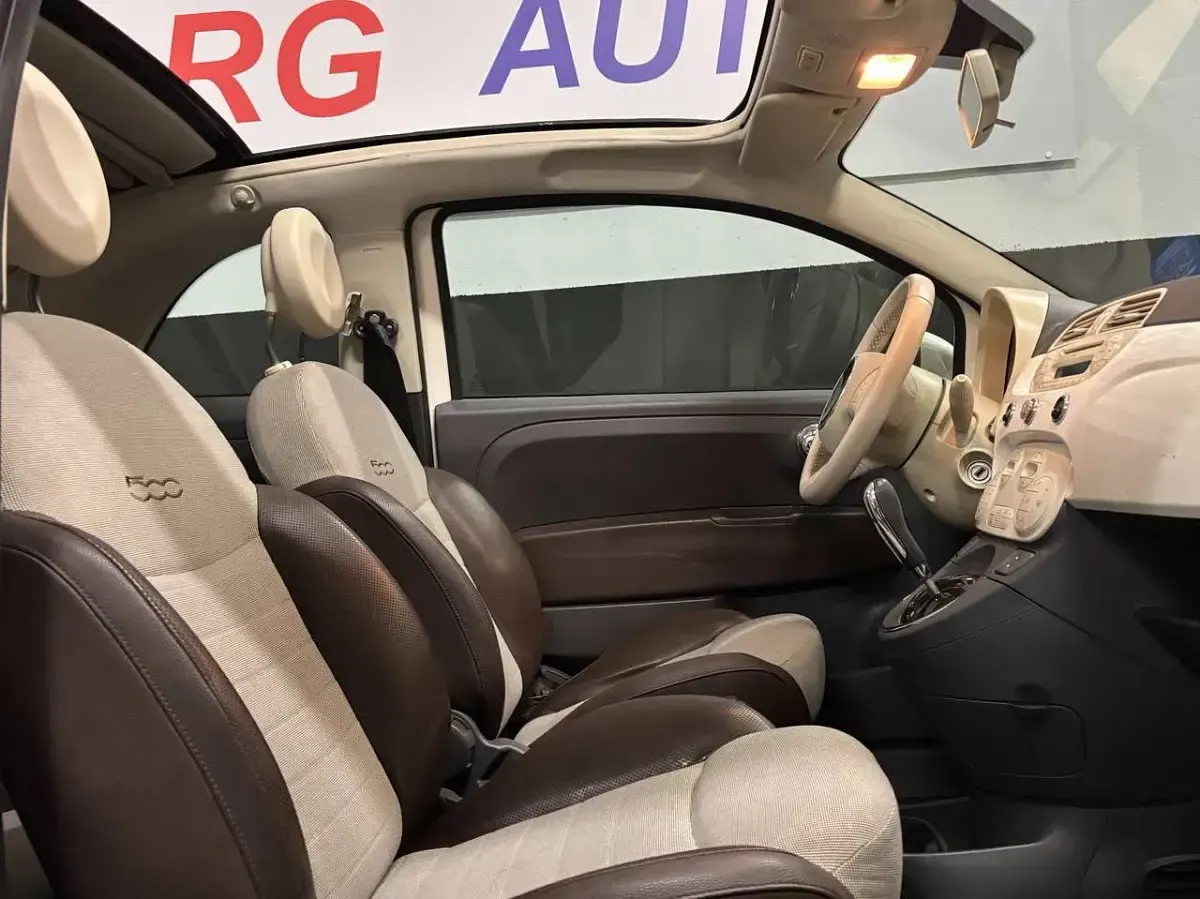 Usata Fiat 500C Pop 69 CV (50 kW) 2011 Bianco Cabrio