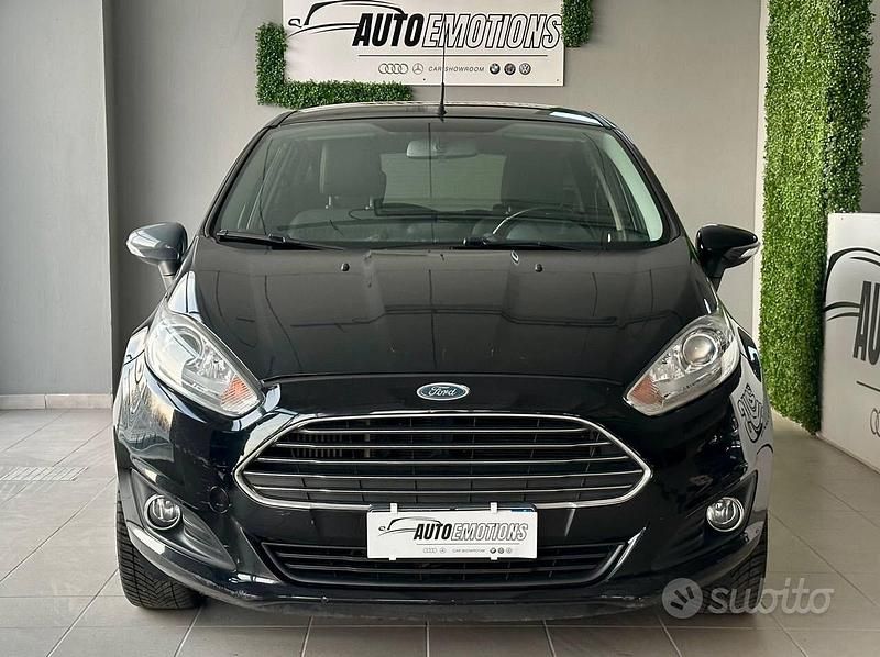 Usata Ford Fiesta Titanium 75 CV (55 kW) 2017 Nero Berlina