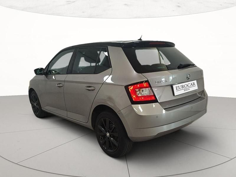 Usata Skoda Fabia Design Edition 60 CV (44 kW) 2018 Beige cappuccino metallizzato Berlina