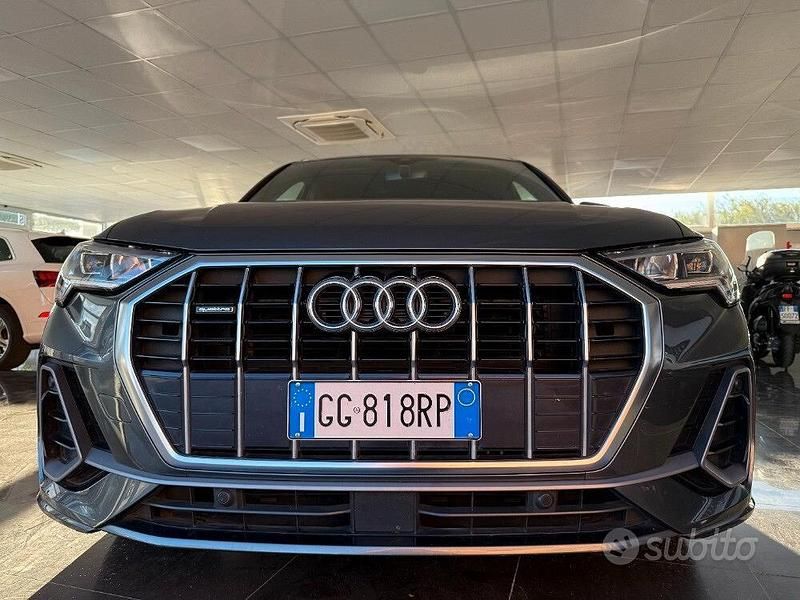 Usata Audi Q3 S-Line 150 CV (110 kW) 2021 Grigio antracite metallizzato SUV