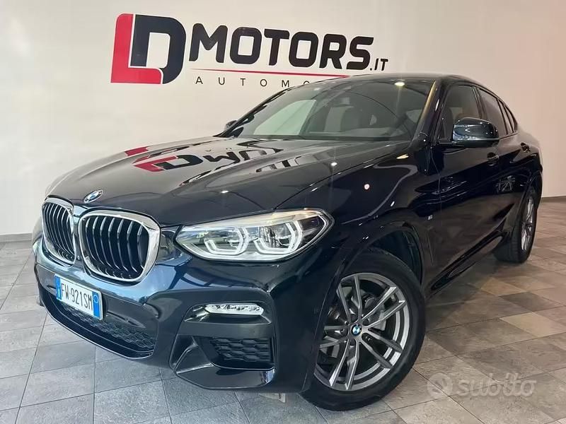 Usata BMW X4 M Sport 190 CV (139 kW) 2019 Blu SUV