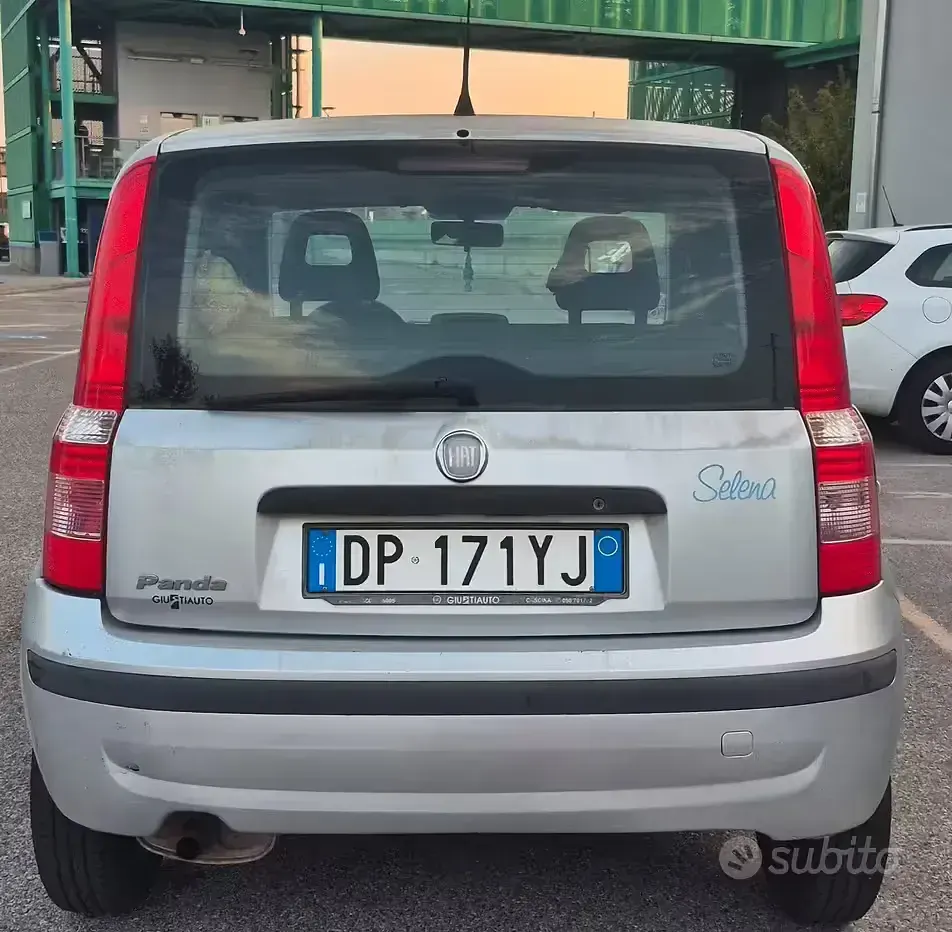 Usata Fiat Panda Active 54 CV (39 kW) 2008 Grigio Utilitaria
