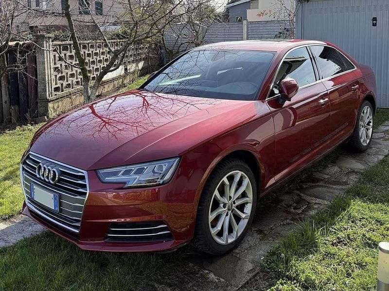 Usata Audi A4 Sport 190 CV (139 kW) 2017 Rosso Berlina