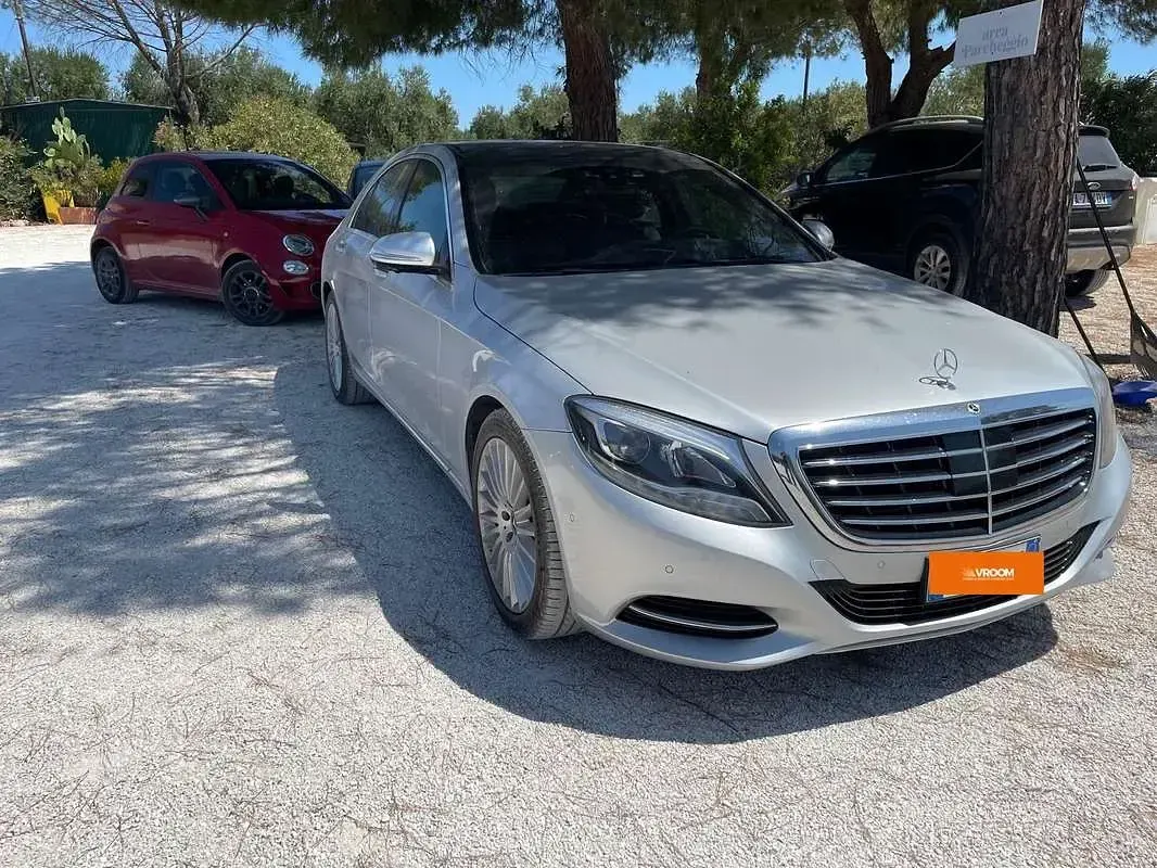 Usata Mercedes S350 Premium 258 CV (189 kW) 2017 Argento Berlina
