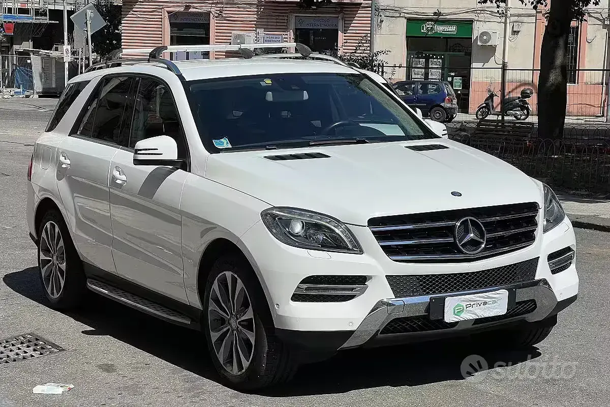 Usata Mercedes ML250 204 CV (150 kW) 2015 Bianco SUV