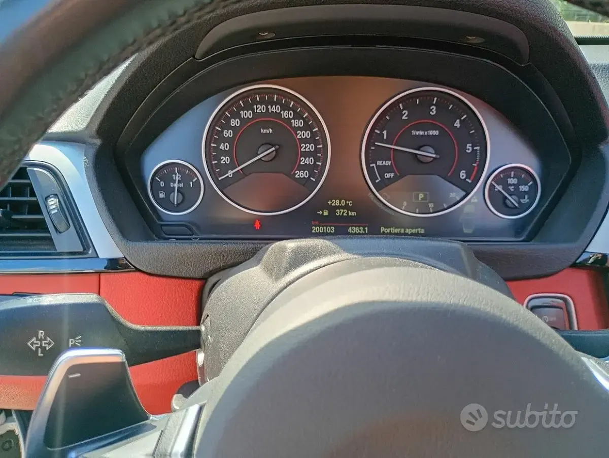 Usata BMW 430 Cabriolet 2014 Bianco Cabrio