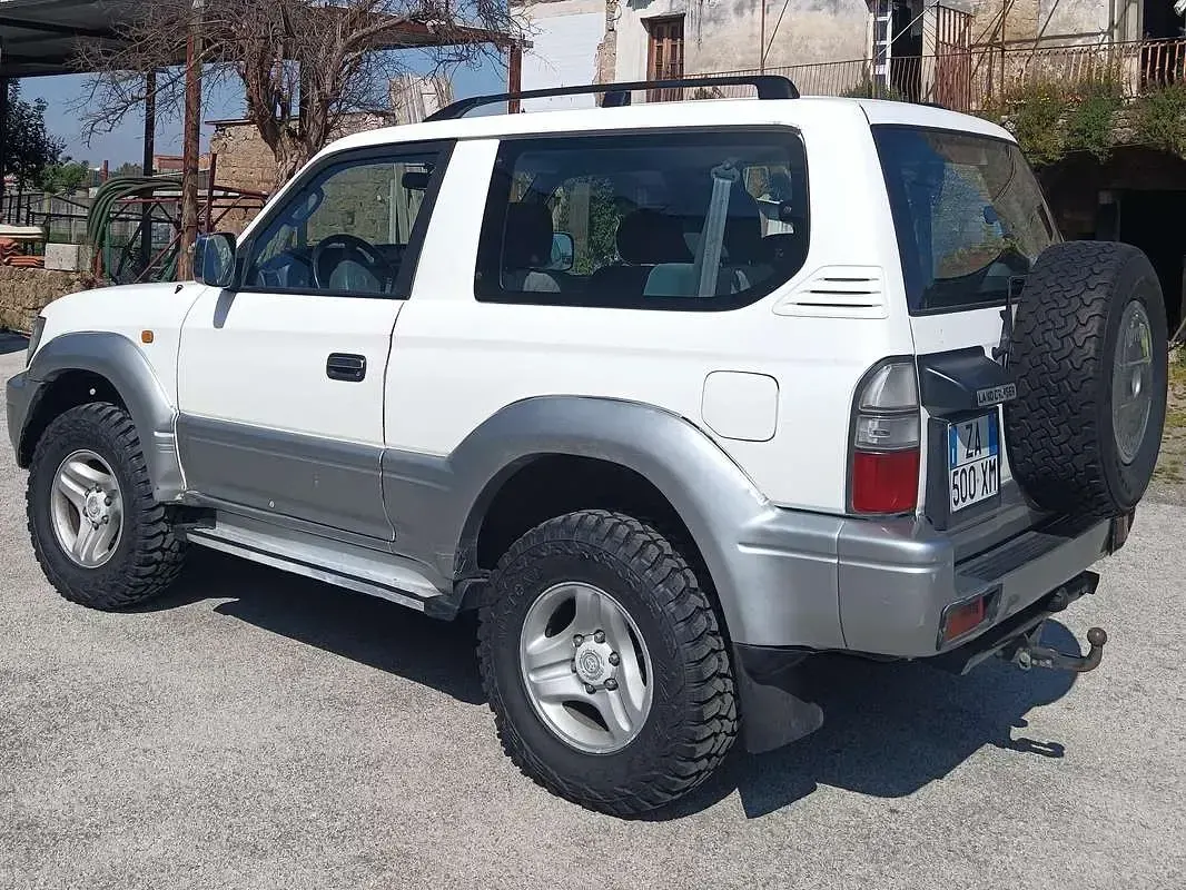 Usata Toyota Land Cruiser 125 CV (91 kW) 1999 Bianco SUV