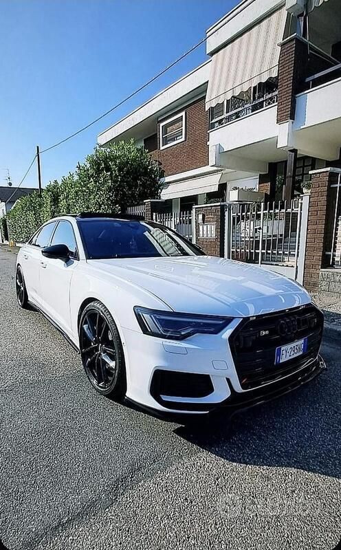 Usata Audi S6 Ambiente 350 CV (257 kW) 2019 Bianco Berlina