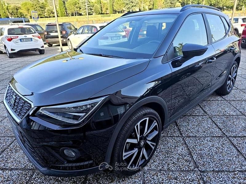 Usata Seat Arona Black Edition 90 CV (66 kW) 2020 Nero SUV