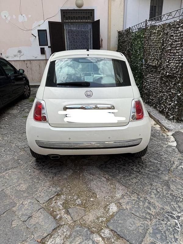Usata Fiat 500 69 CV (50 kW) 2010 Bianco Utilitaria