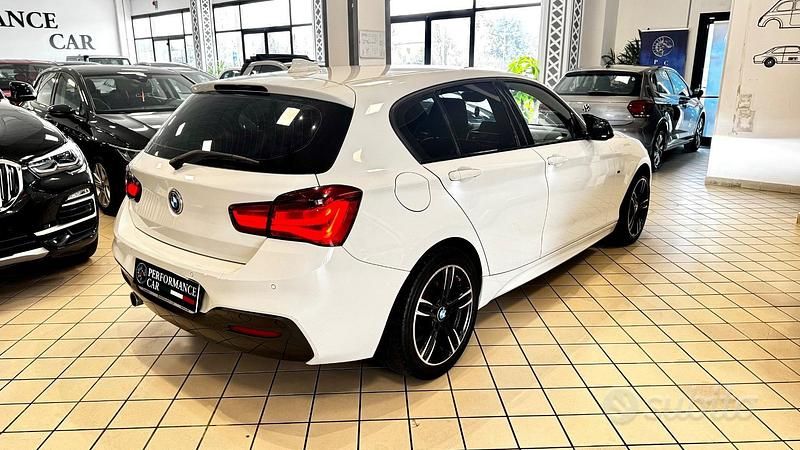 Usata BMW 118 M Sport 150 CV (110 kW) 2017 Bianco Utilitaria