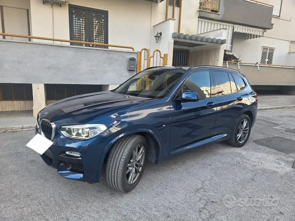 Usata BMW X3 M Sport 190 CV (139 kW) 2020 Blu SUV