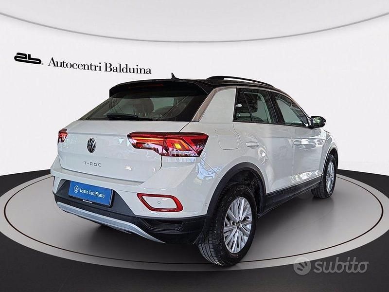Usata VW T-Roc Life 150 CV (110 kW) 2022 Ascot grey SUV