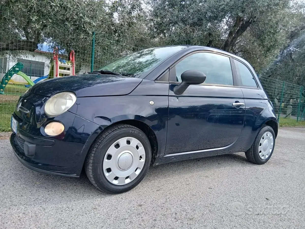 Usata Fiat 500 Pop 69 CV (50 kW) 2010 Blu Berlina