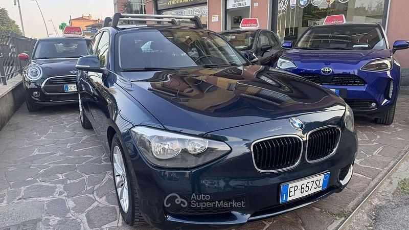 Usata BMW 116 Sport Line 116 CV (85 kW) 2013 Verde Utilitaria