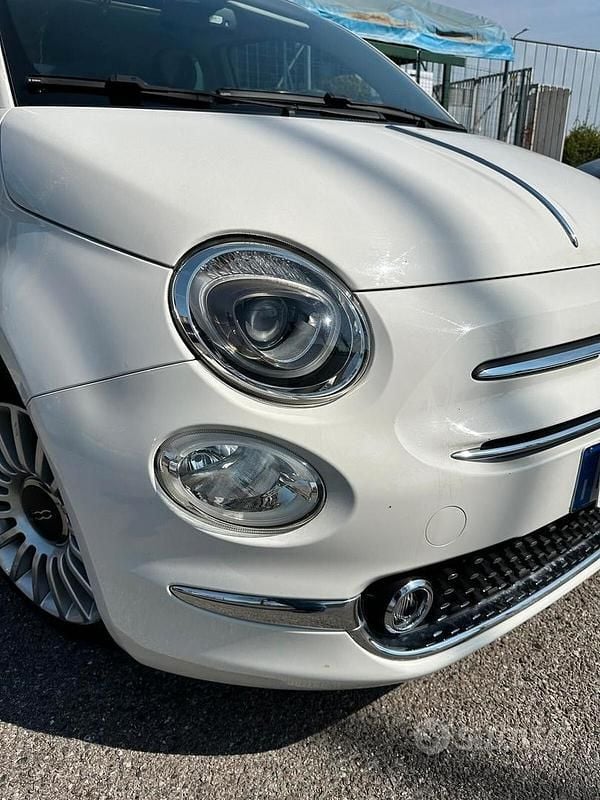 Usata Fiat 500 Lounge 86 CV (63 kW) 2016 Bianco Berlina