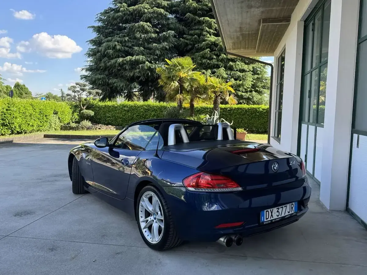 Usata BMW Z4 204 CV (150 kW) 2009 Blu/azzurro Cabrio