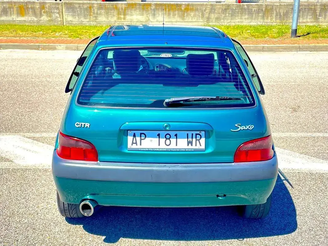 Usata Citroën Saxo VTR Sport 88 CV (64 kW) 1997 Verde Utilitaria