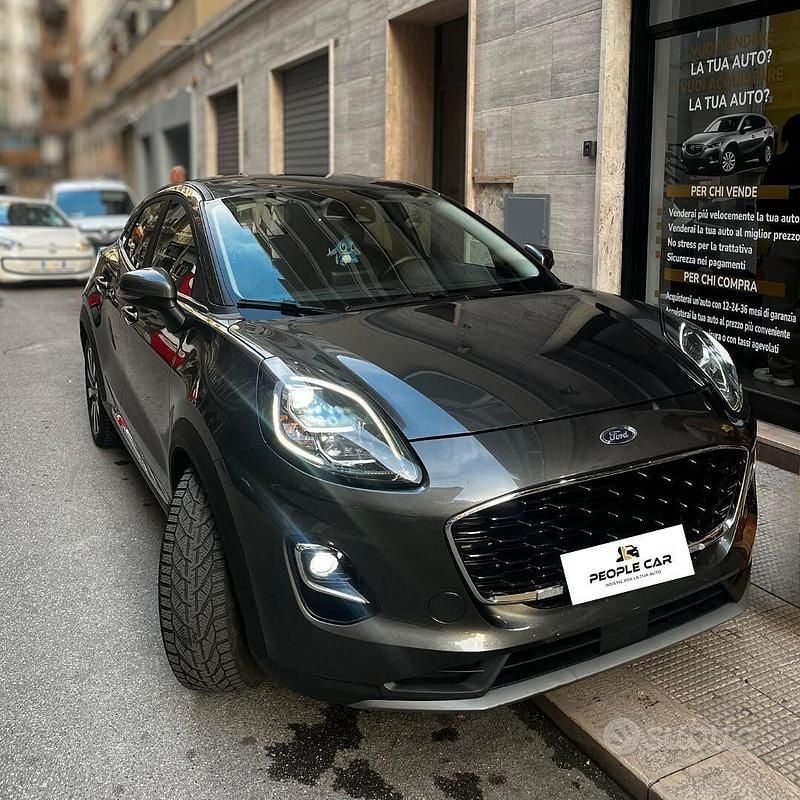 Usata Ford Puma Titanium 120 CV (88 kW) 2022 Grigio SUV