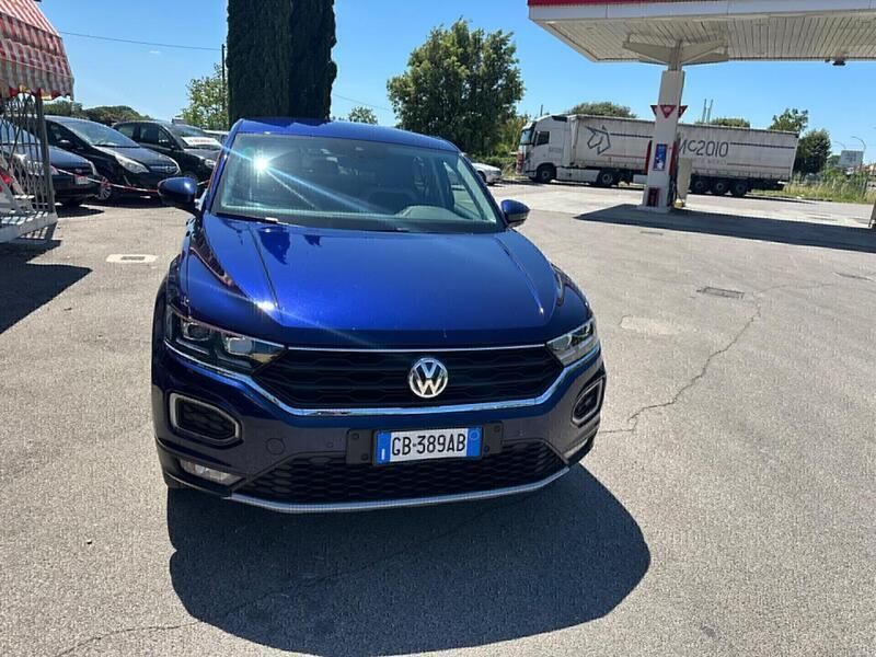 Usata VW T-Roc Advance 116 CV (85 kW) 2020 Blu SUV