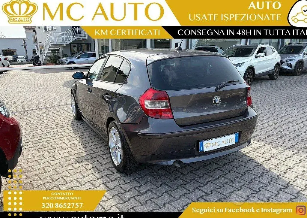 Usata BMW 118 122 CV (89 kW) 2006 Grigio Utilitaria