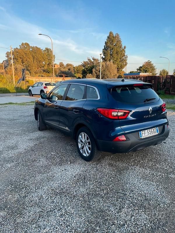 Usata Renault Kadjar 110 CV (80 kW) 2016 Blu SUV