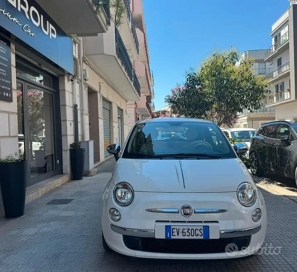 Usata Fiat 500 Pop Star 95 CV (69 kW) 2014 Bianco Berlina