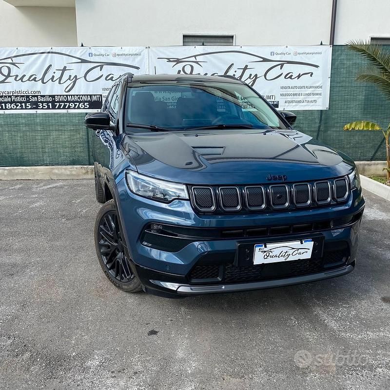 Usata Jeep Compass 130 CV (95 kW) 2025 Blu SUV