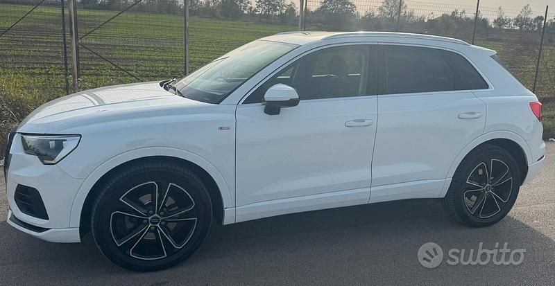 Usata Audi Q3 S-Line 150 CV (110 kW) 2019 Bianco SUV
