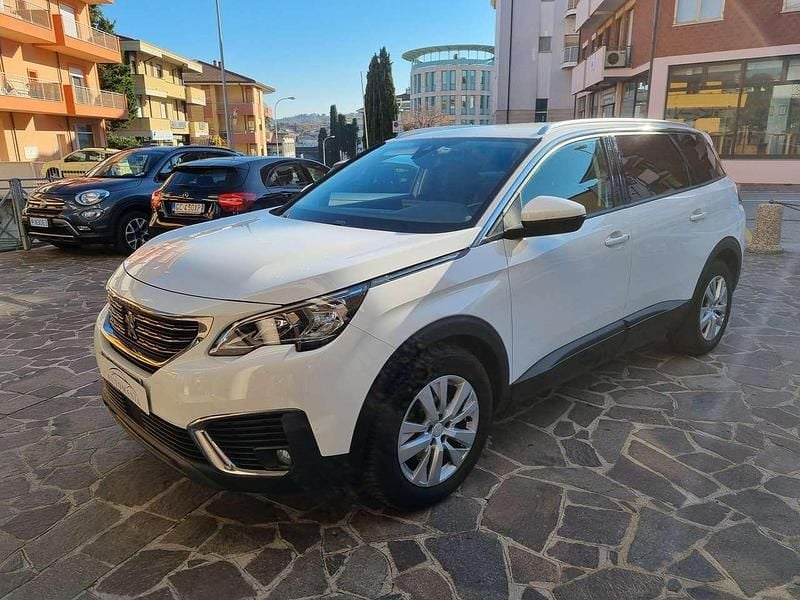 Bianco Usata 2019 Peugeot 5008 Business-Line SUV | 16.500 € (Ottimo prezzo) - Immagine 1/4