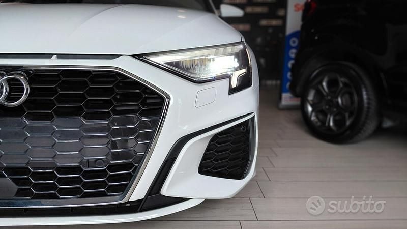 Usata Audi A3 S-Line 150 CV (110 kW) 2023 Bianco Berlina