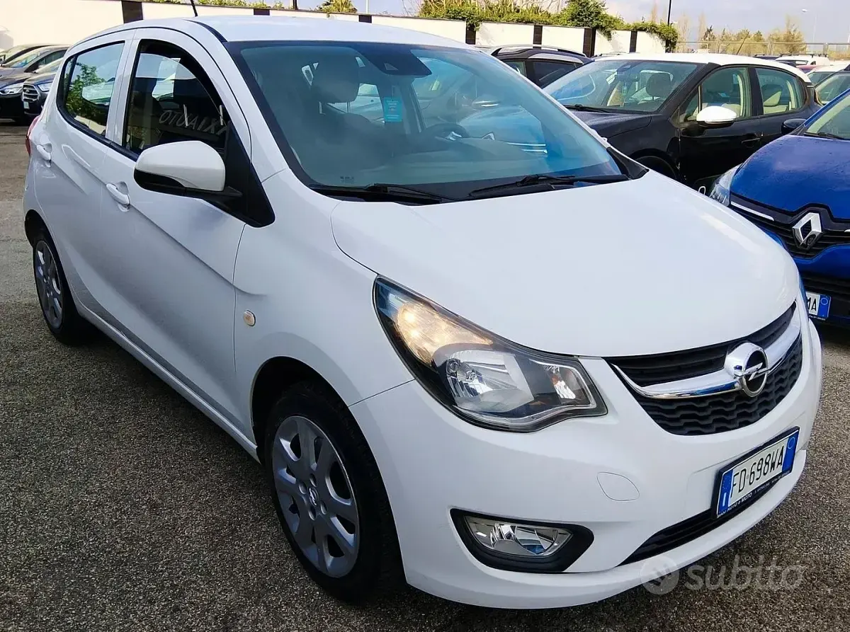 Gebraucht Opel Karl 75 PS (55 kW) 2016 Weiß Kleinwagen