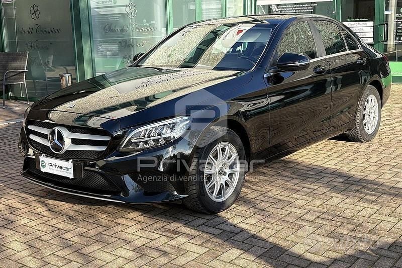 Usata Mercedes C200 Executive 160 CV (117 kW) 2019 Nero Berlina