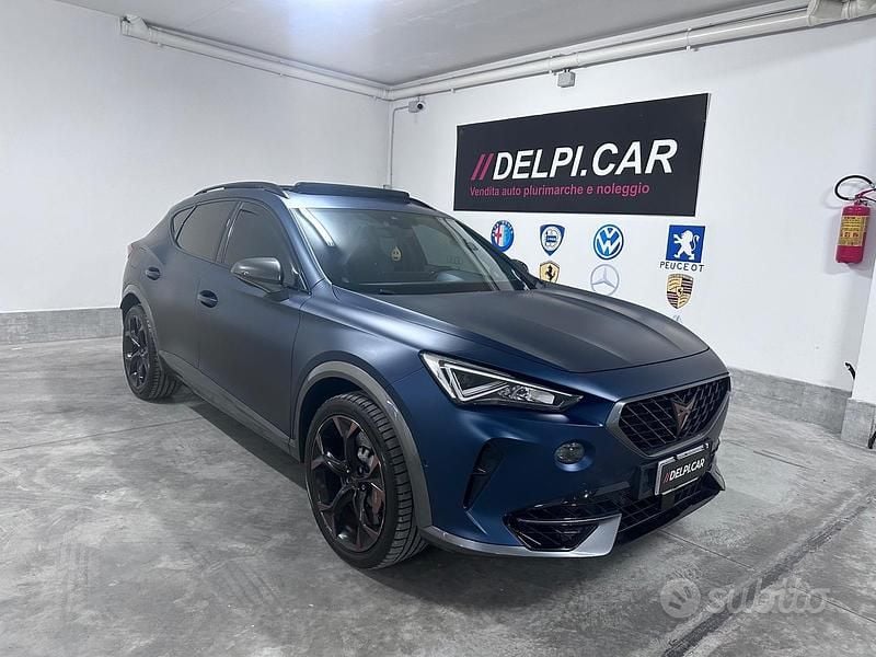 Usata Cupra Formentor VZ 310 CV (228 kW) 2020 Blu SUV
