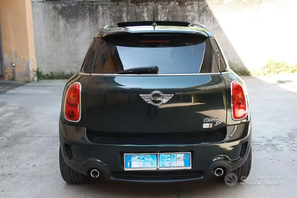 Usata Mini Cooper SD Countryman 143 CV (105 kW) 2011 Verde SUV