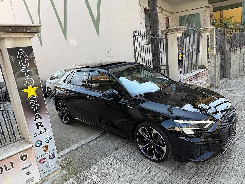Usata Audi A3 S-Line 200 CV (147 kW) 2023 Nero Berlina