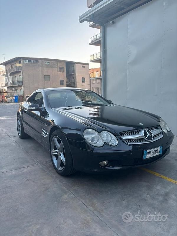 Nero Usata 2003 Mercedes SL350 Cabrio | 20.000 € - Immagine 1/4