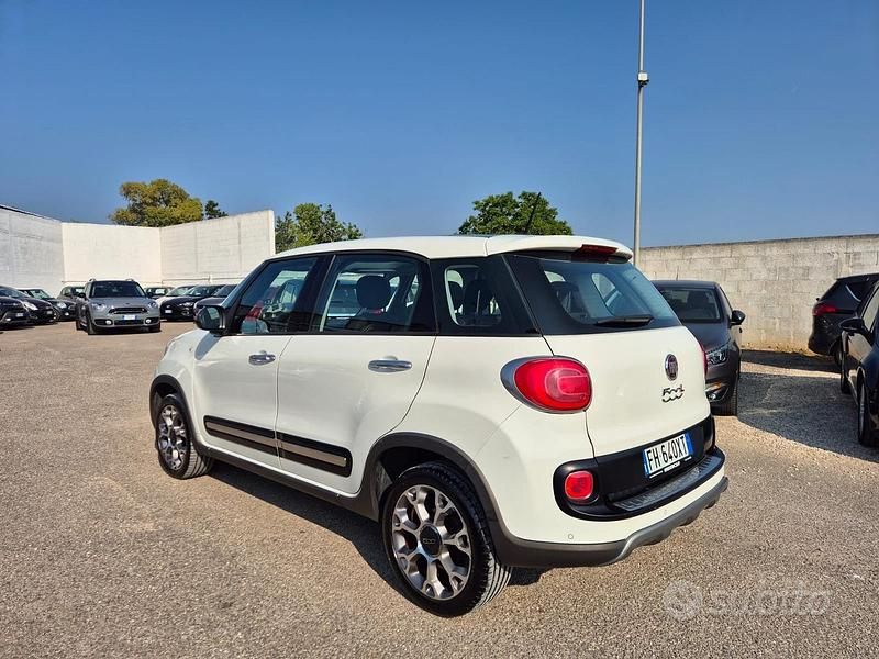 Usata Fiat 500L Trekking 95 CV (69 kW) 2017 Bianco Monovolume