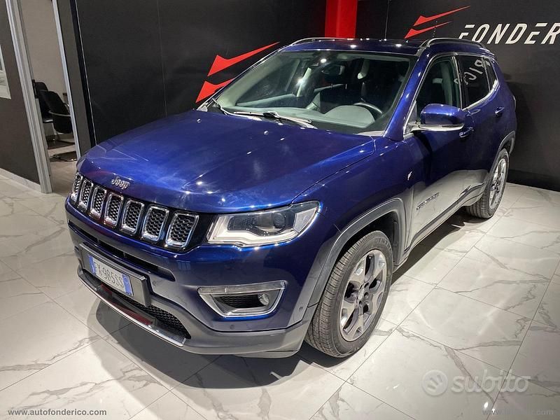 Usata Jeep Compass Limited 120 CV (88 kW) 2019 Blu SUV
