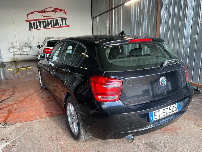 Usata BMW 116 116 CV (85 kW) 2014 Nero Utilitaria