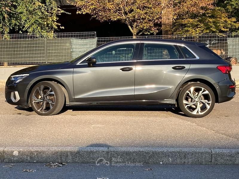 Usata Audi A3 Advanced 110 CV (80 kW) 2023 Grigio Berlina