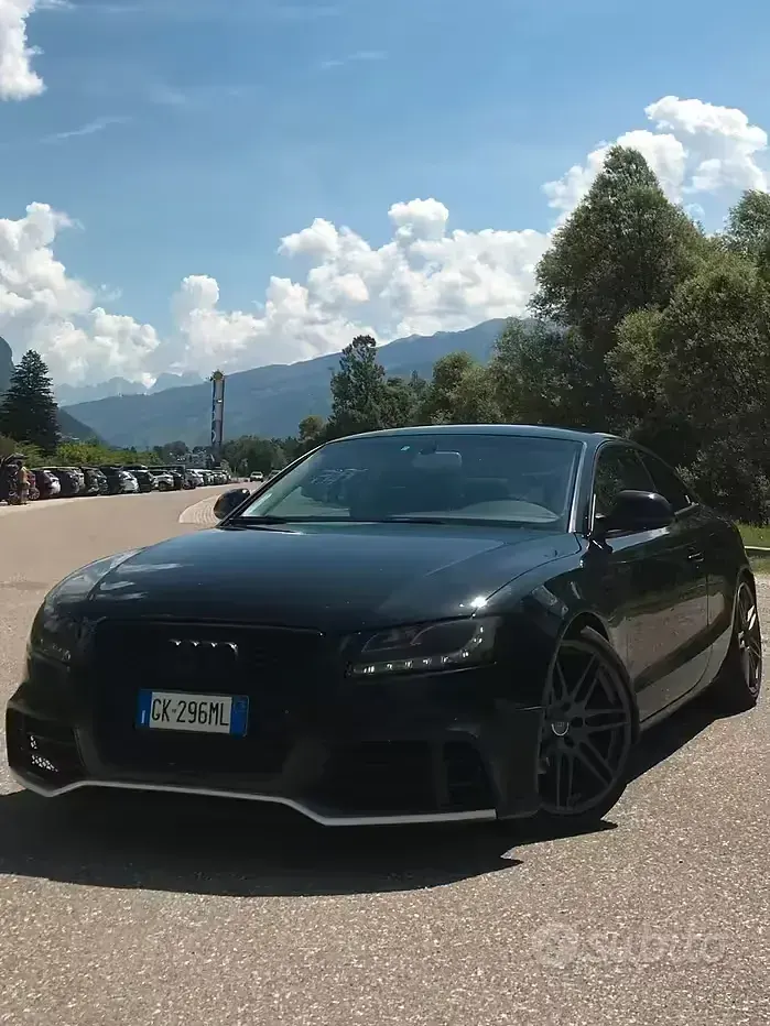 Usata Audi A5 S-Line 180 CV (132 kW) 2008 Nero Coupé