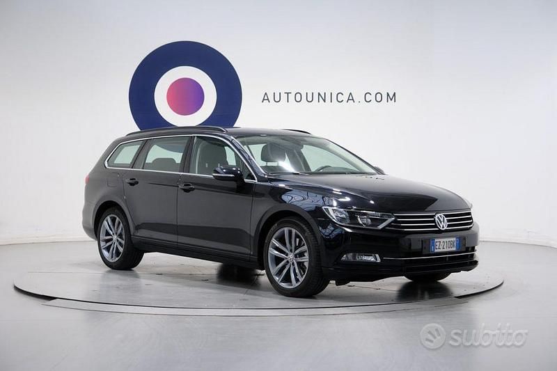 Usata VW Passat Highline 150 CV (110 kW) 2015 Nero Station wagon