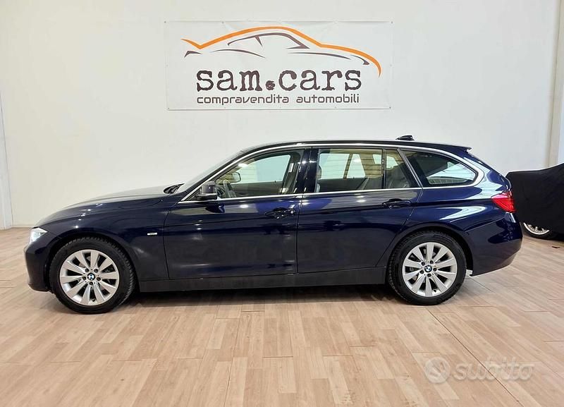 Usata BMW 320 Efficient Dynamics 184 CV (135 kW) 2013 Blu Station wagon