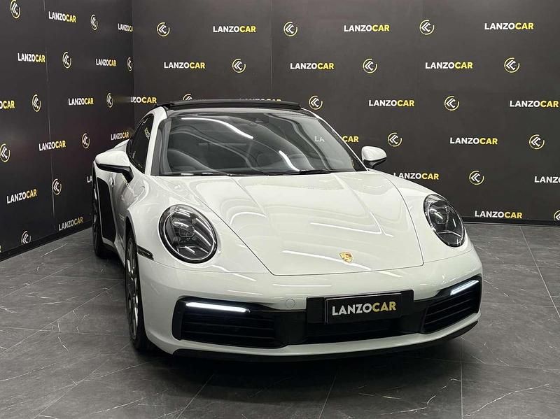 Brugt Porsche 911 Carrera Chrono 385 HK (283 kW) 2021 Hvid Coupe
