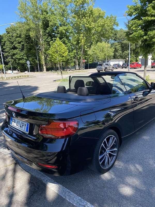 Usata BMW 218 Sport Line 150 CV (110 kW) 2018 Cabrio