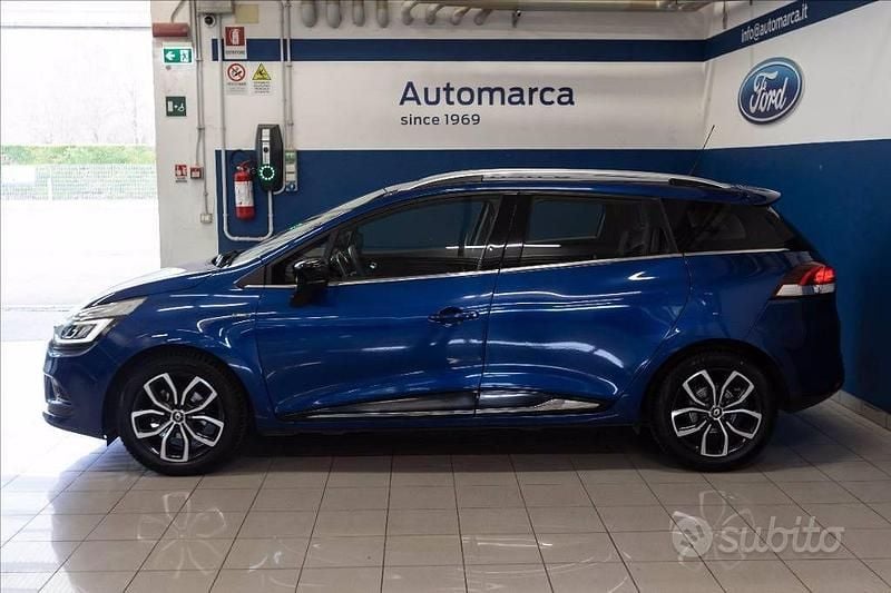 Usata Renault Clio GrandTour 75 CV (55 kW) 2018 Blu Station wagon