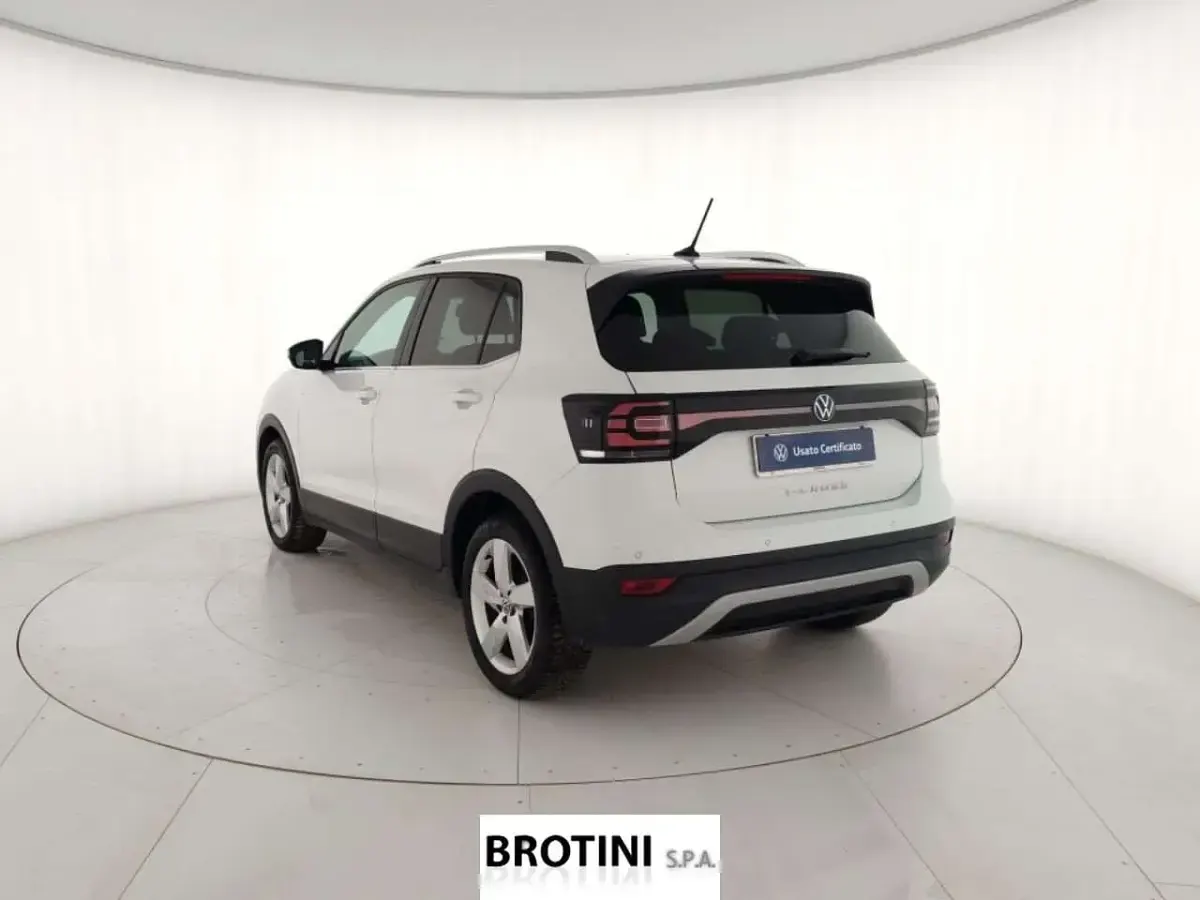 Usata VW T-Cross Advance 95 CV (69 kW) 2020 Bianco SUV